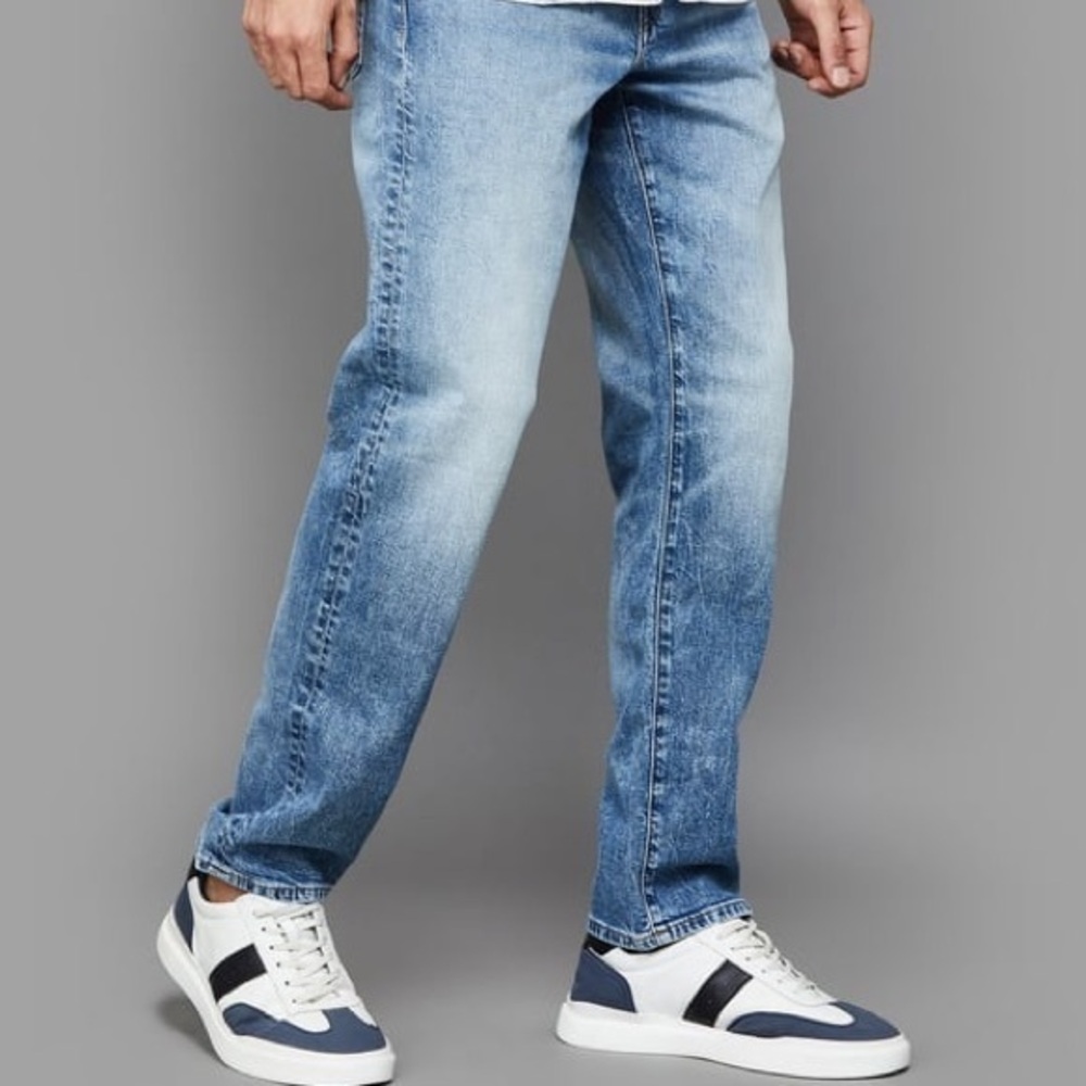 American Eagle Outfitters Mens Slim Skinny Jeans Blue Stretch Pocket 29 x 30